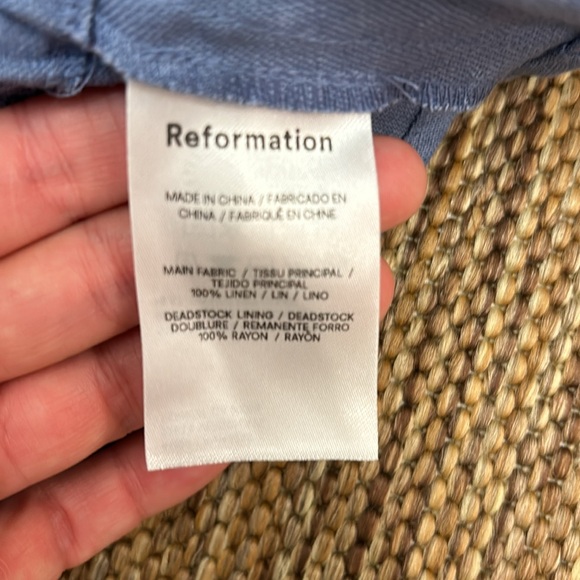 REFORMATION LINEN TOP - Picture 7 of 7